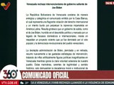 Venezuela rechaza intervencionismo del Gobierno saliente de Estados Unidos