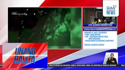 Northern lights, nakunan ng NASA astronaut mula sa space | Unang Balita