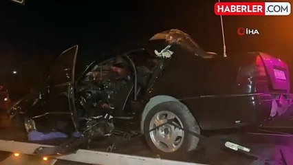 Kahramankazan'da Kontrolden Çıkan Otomobil Yön Levha Direğine Çarptı: 1 Ölü