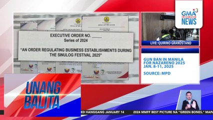 Mga polisiya kaugnay sa Sinulog Festival, inilatag na ng LGU ng Cebu City | Unang Balita