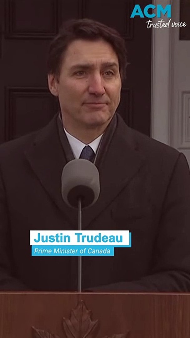 Canada’s Prime Minister Justin Trudeau resigns
