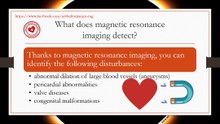 What does magnetic resonance imaging detect?