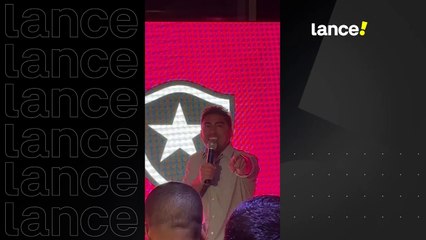 CEO do Botafogo fala de forma física do Patrick de Paula: Tá fininho