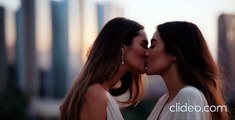 Women kissing women part 1 lesbian kiss