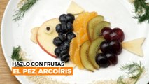 Hazlo con frutas: homenajeando al libro 'El pez Arcoíris'