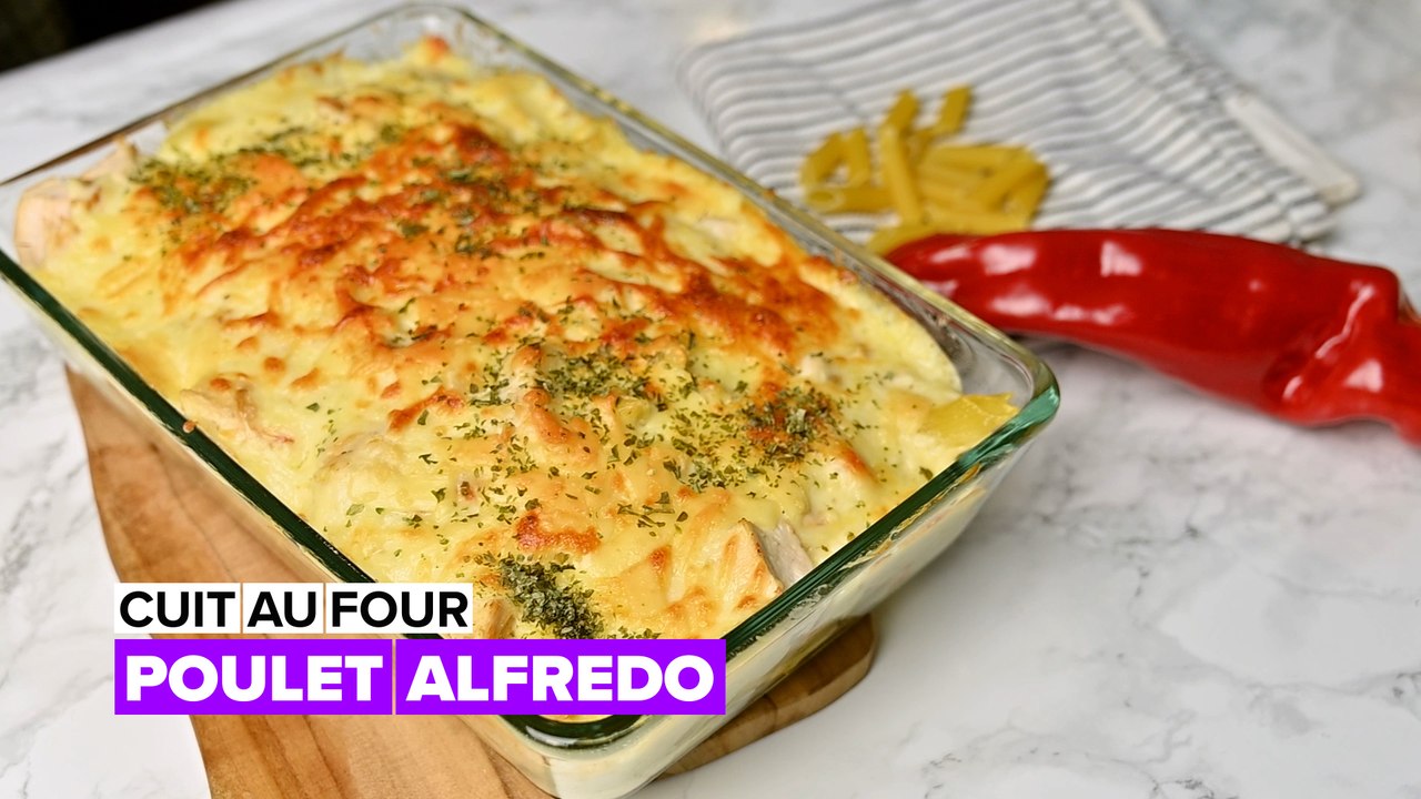 Cuit au four : le poulet Alfredo