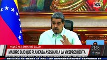 🔴MADURO ACUSÓ AL GENDARME DETENIDO DE PLANEAR ASESINAR A LA VICEPRESIDENTA DELCY RODRÍGUEZ