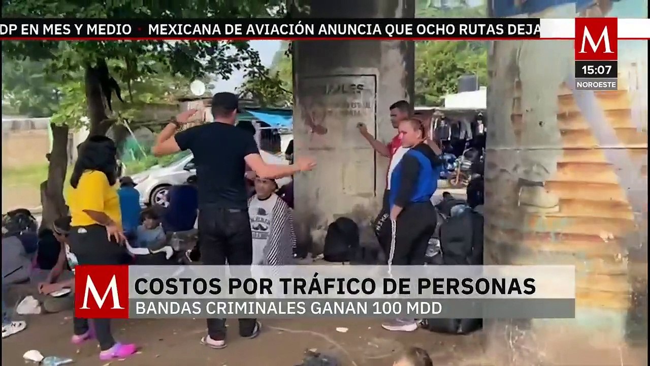Tráfico de personas deja ganancias anuales de 100 mdd a bandas criminales