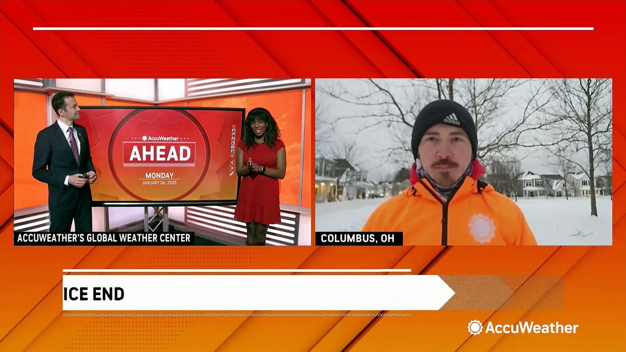 Heavy snow causes travel chaos in Ohio