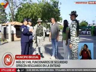 Anzoátegui | Realizan despliegue de funcionarios de seguridad articulado con el poder comunal