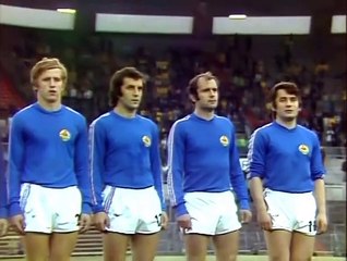 World Cup 1974 Yugoslavia vs Sweden (Group B) English commentary
