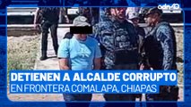 Así fue la detención del alcalde interino de Frontera Comalapa, Chiapas, José Antonio Villatoro