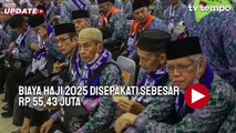 Kemenag dan DPR Sepakati Biaya Haji 2025 Sebesar Rp 55,43 Juta
