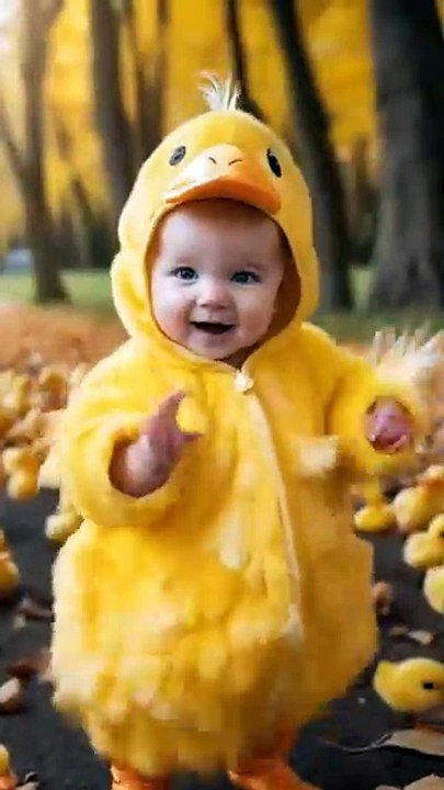 cute baby dancing