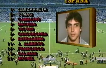 Copa do Mundo 1986 Brasil x Espanha (Grupo D) com Osmar Santos (Globo)