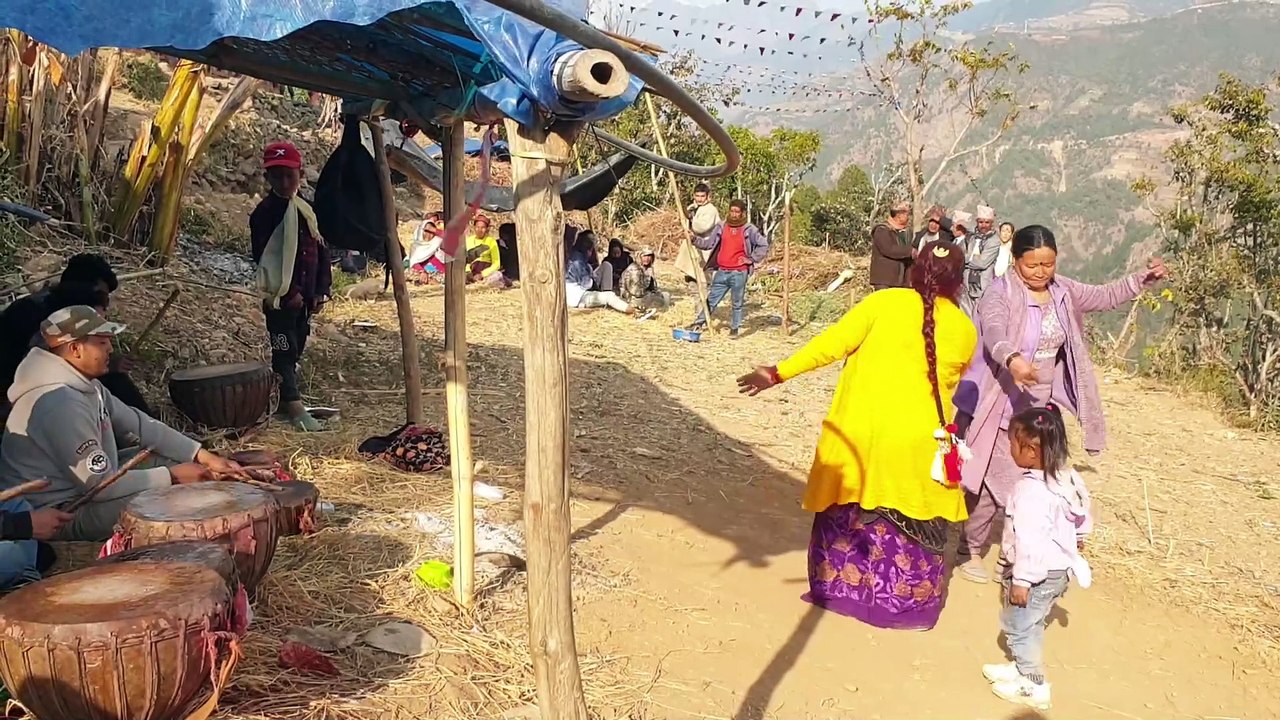 Dance in Naumati Baja | Fun in Nepalese Marriage Culture |