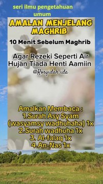 Amalan menjelang magrib #short#foryou #kerezekian #waliallah #viralvideo
