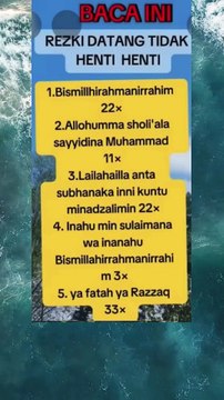 Amalan pembuka pintu rezeki #foryou #kerezekian #waliallah #islamicprayer