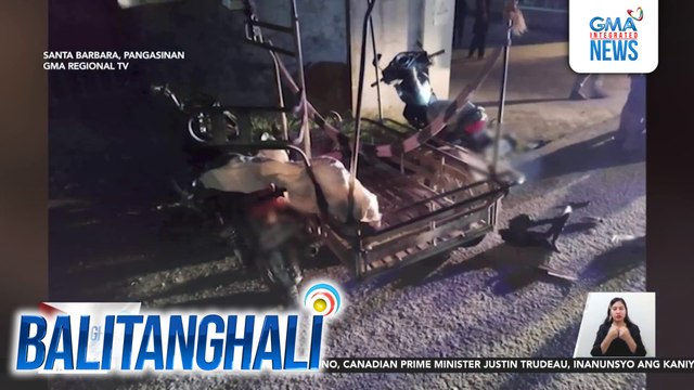 4, sugatan sa salpukan ng motorsiklo at kolong-kolong sa Brgy. Gueguesangen | Balitanghali