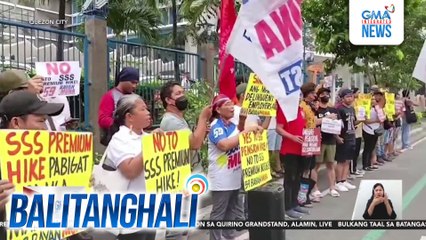 SSS, nilinaw na bahagi ng  Social Security Act of 2018 ang pagtaas sa 15% ng contribution rate | Balitanghali