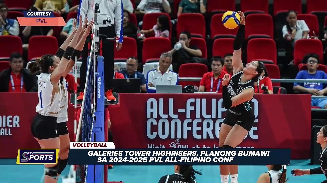 Galeries Tower Highrisers, planong bumawi sa 20242025 PVL AllFilipino