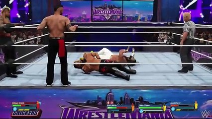 WWE 2K  24 | ROMAN REIGS VS SOLO SAKOA BLOOD LINE MATCH