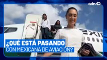 Mexicana de aviación en proceso de revisión, esta semana presentará el plan de rutas
