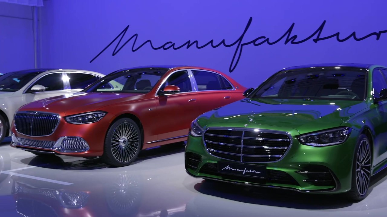 Mercedes-Benz eröffnet neues MANUFAKTUR Studio - PixelPaint - ein innovatives hochauflösendes Lackierverfahren für exklusive Kundenlösungen