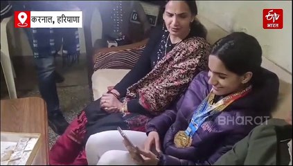 करनाल की बेटी तनिक्षा के नाम 2 गोल्ड मेडल, सीनियर नेशनल तलवारबाजी में पहले भी जीत चुकी कई पदक, इंडियन नेवी में सीपीओ है बिटिया