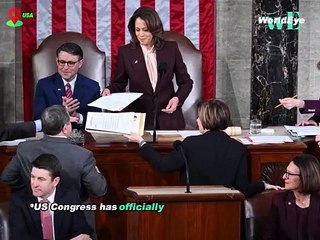 Trump's Election Win Officially Certified by Congress | Kamala Harris Leads Final Vote Count - WorldEye