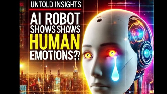 UNTOLD INSIGHTS AI Robot Shocks World by Showing Human Emotions – Real or Staged?