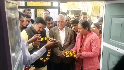 राजस्व राज्य मंत्री विजय सिंह और कर्नाटक से सांसद नाहर सिंह ने नालोट में किया करोड़ों रुपयों के कार्यों का लोकार्पण