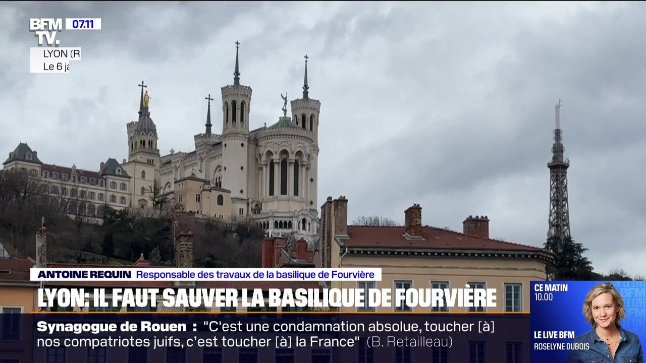 Lyon: un appel aux dons lancé pour sauver la basilique de Fourvière
