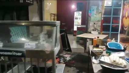 ਦੁਕਾਨ ਦੀ ਕੀਤੀ ਭੰਨ ਤੋੜ, ਗੁੰਡਾਗਰਦੀ ਦੀ ਸੀਸੀਟੀਵੀ ਚ ਕੈਦ ਹੋਈਆਂ ਤਸਵੀਰਾਂ