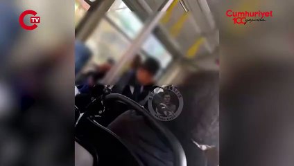 Otobüste tartışma