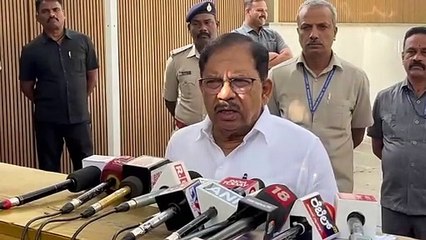 ನಾಳೆ ನಾನು ಪಕ್ಷದ ಅನುಮತಿ ಪಡೆದು ಎಸ್ ಸಿ, ಎಸ್ ಟಿ ನಾಯಕರ ಸಭೆ ನಡೆಸುತ್ತೇನೆ: ಗೃಹ ಸಚಿವ ಜಿ.ಪರಮೇಶ್ವರ್