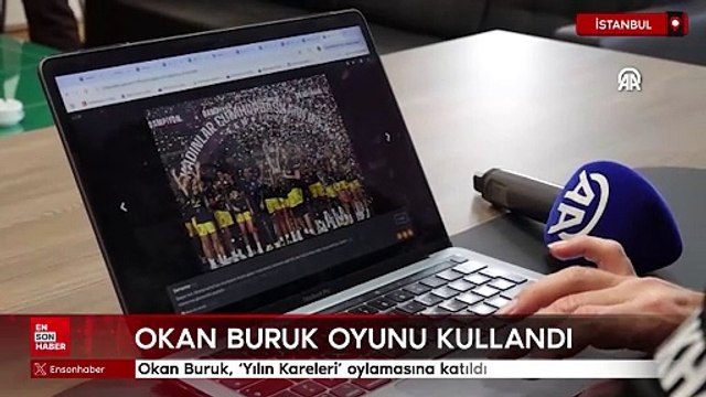 Okan Buruk, 'Yılın Kareleri' oylamasına katıldı