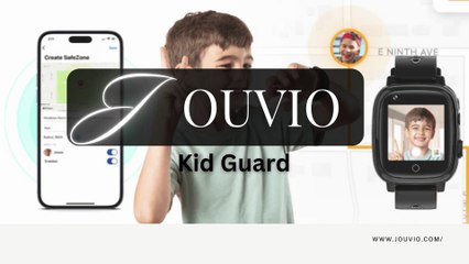 L'aventure vous attend avec la montre intelligente Jouvio Kid Guard
