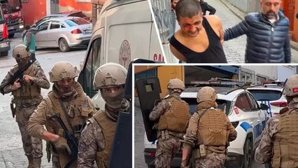 Beyoğlu’nda boğazına bıçak dayadı, Özel Harekat polisi müdahale etti