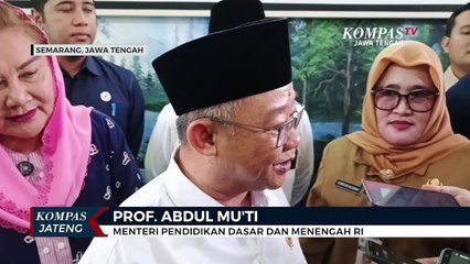 Mendikdasmen Tinjau Pelaksanaan Makan Bergizi Gratis Hari Pertama di Semarang