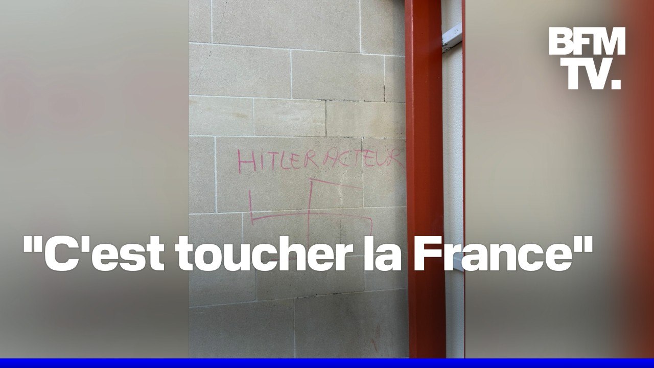 Les murs de la synagogue de Rouen vandalisés par des tags antisémites