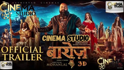 Barroz 3D - Guardian of Treasures (Trailer) | Mohanlal’s Epic Adventure in Hindi | Watch Now on Cinema Studio! | #cinemastudio #Barroz3DTrailer #Mohanlal #FantasyAdventure #GuardianOfTreasures #BarrozMovie #CinemaStudioExclusive #HindiTrailer #3DExperienc