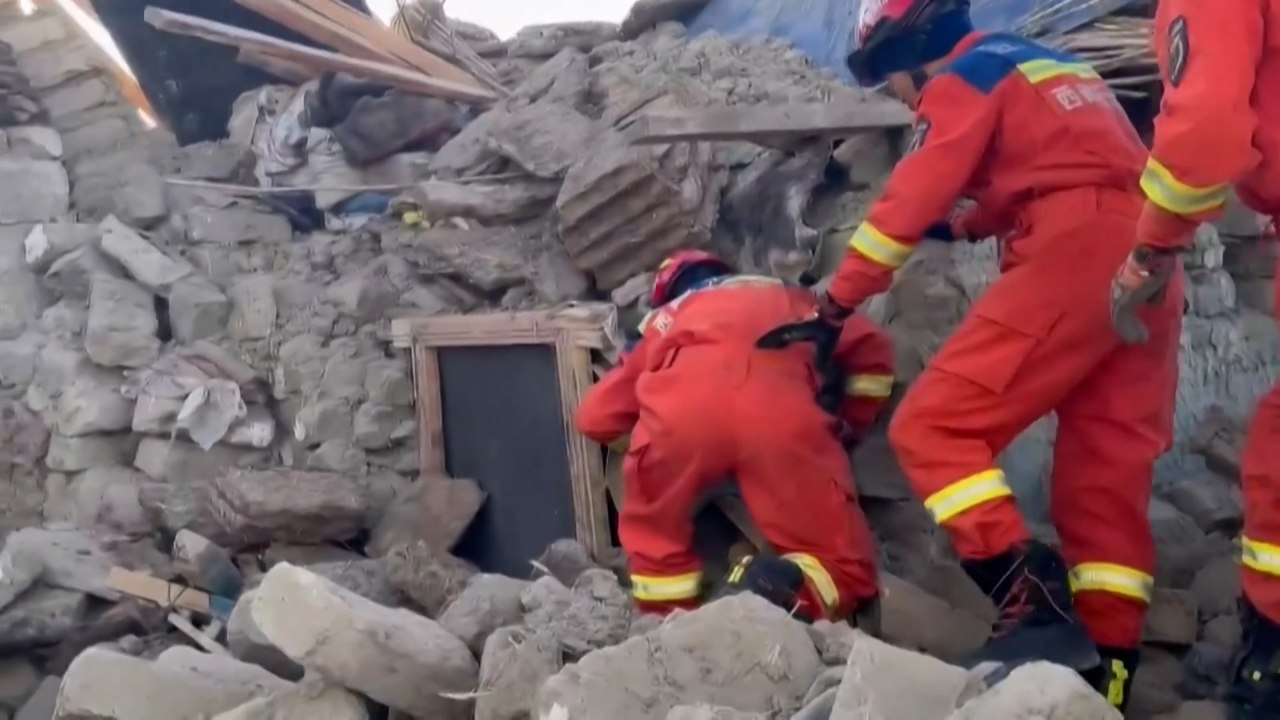 Au moins 53 morts au Tibet après un puissant séisme d'une magnitude de 6,8