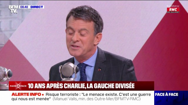 10 ans de l'attentat de Charlie Hebdo: Manuel Valls en appelle à un esprit de résistance face à l'islamisme
