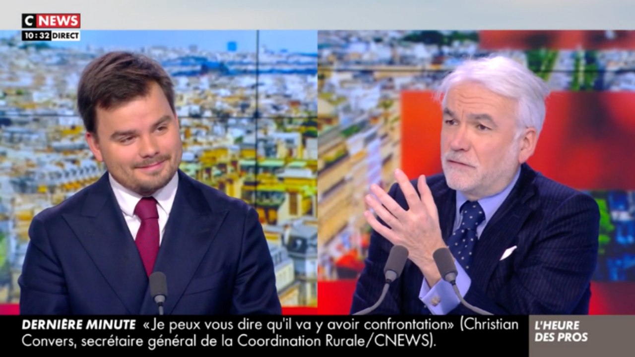“Nous aimions votre présence” : Pascal Praud réagit au départ de Gauthier Le Bret dans L’heure des pros sur CNEWS