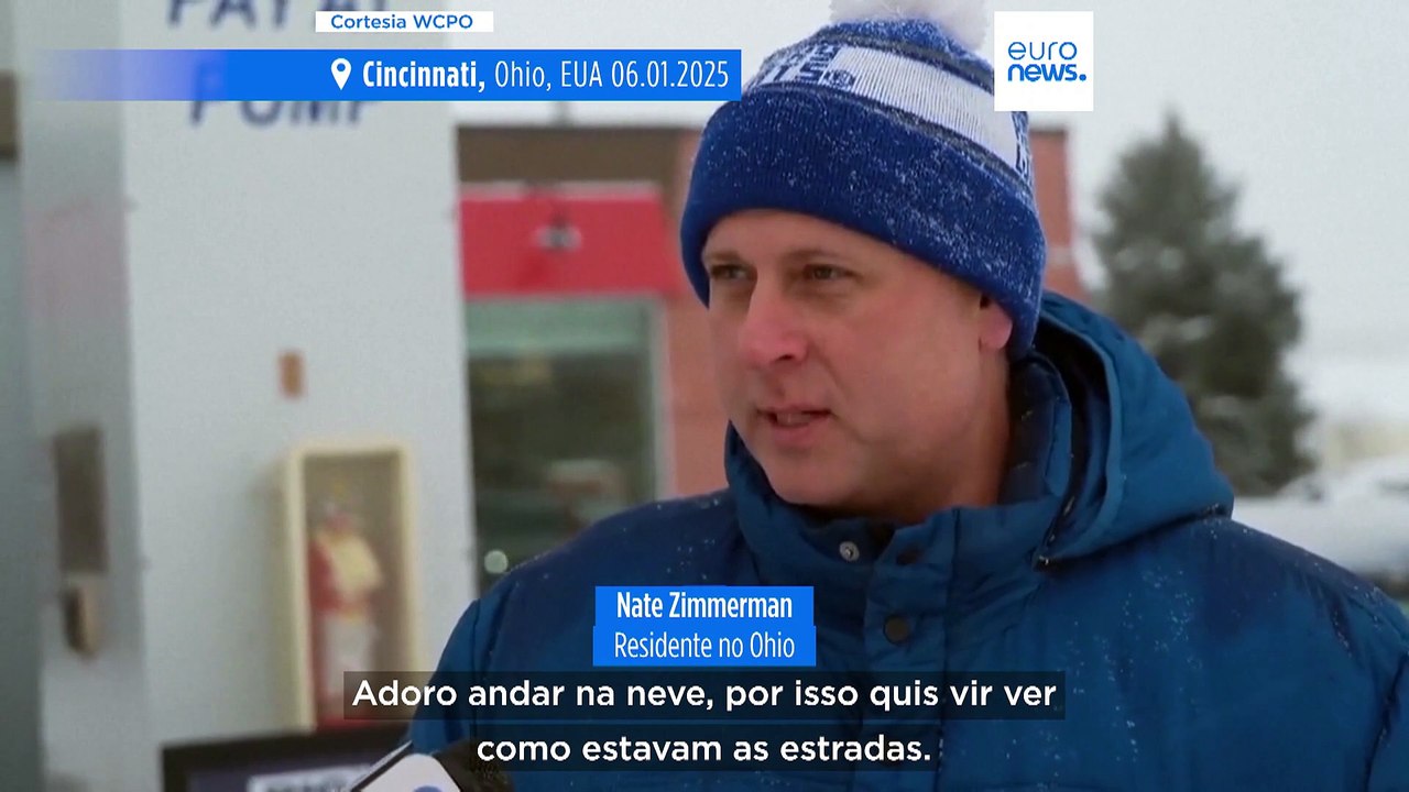 Tempestade de neve nos EUA faz quatro mortos e deixa centenas de milhares sem eletricidade