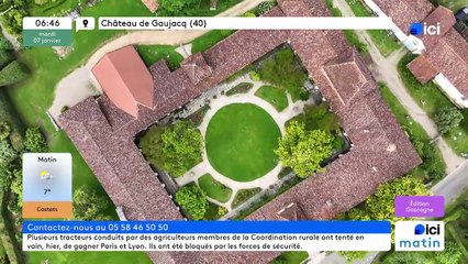 07/01/2025 - ici matin par ici Gascogne en vidéo