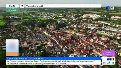 07/01/2025 - ici matin parici Normandie (Calvados - Orne) en vidéo