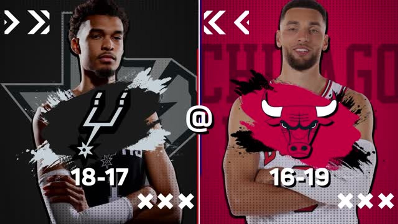 Spurs beaten by the Bulls after frantic final m...