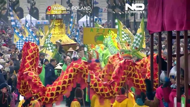 هزاران نفر در رژه سه مغ در ورشو شرکت کردند